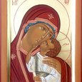 Vierge de tendresse 16/22cm