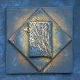9.Lumière bleue 40/40cm