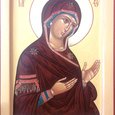 Vierge de la deesis 16/22cm